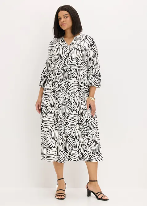 Robe-tunique douce en jersey viscose, bonprix