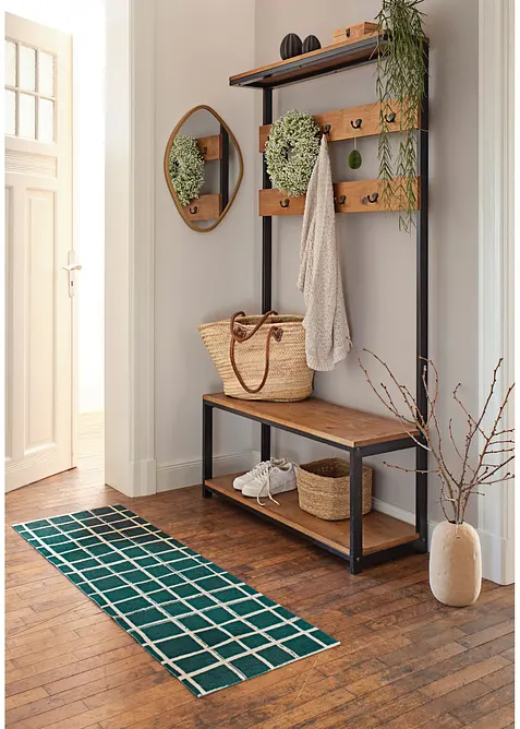 Paillasson lavable au motif graphique, bonprix