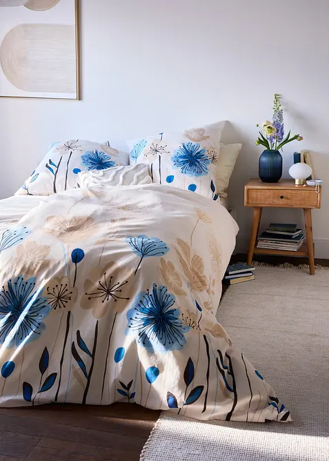 Baumwollmix-Bettw&auml;sche, bonprix