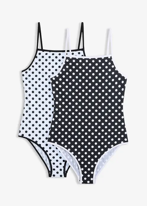 Badeanzug (2er Pack), bonprix