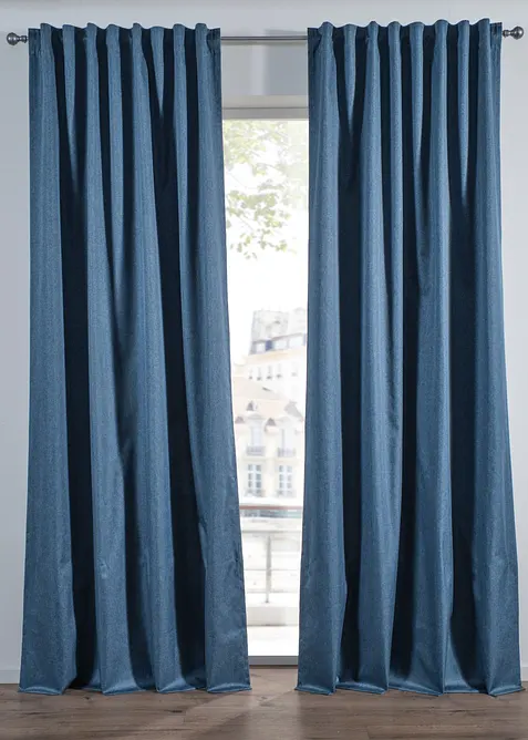 Verdunkelungsvorhang mit Struktur (1er Pack), bonprix