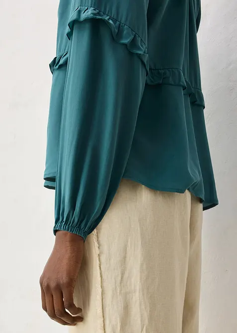 Tunika mit Seide, bonprix