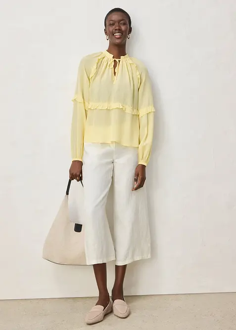 Tunika mit Seide, bonprix