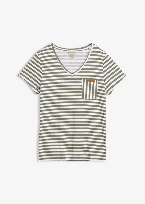 T-Shirt, gestreift, bonprix