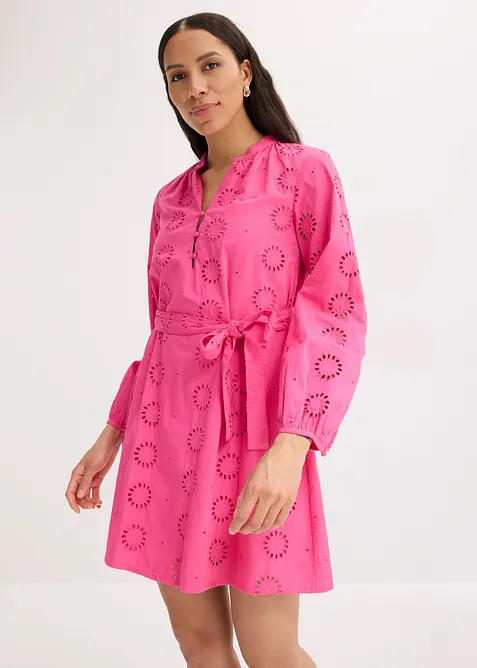 Blusenkleid aus reiner Bio-Baumwolle, bonprix