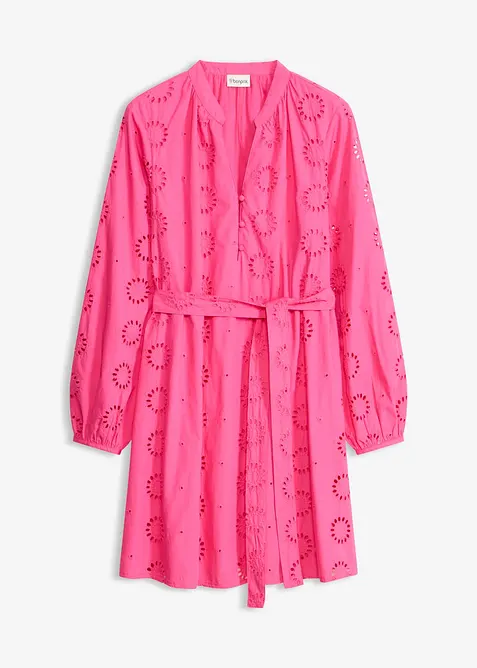 Blusenkleid aus reiner Bio-Baumwolle, bonprix