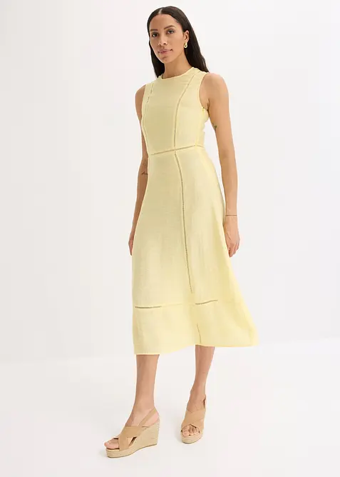 Midikleid aus softem Viskose-Mix, bonprix