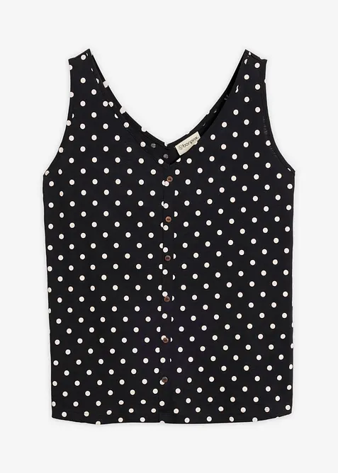 Top boutonn&eacute;, bonprix