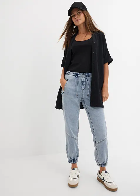 Jogg Jeans Mid Waist, stretch, bonprix