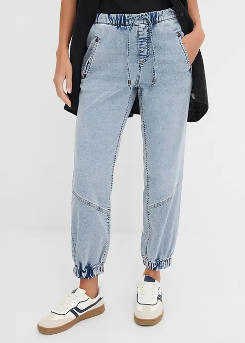 Jogg Jeans Mid Waist, stretch, bonprix
