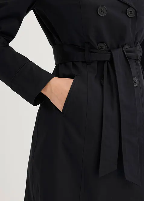 Trenchcoat aus Baumwolle, bonprix