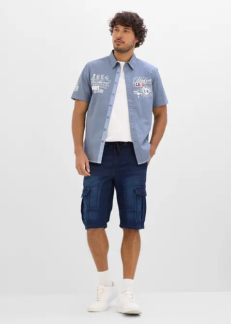 Chemise manches courtes &agrave; imprim&eacute;, bonprix