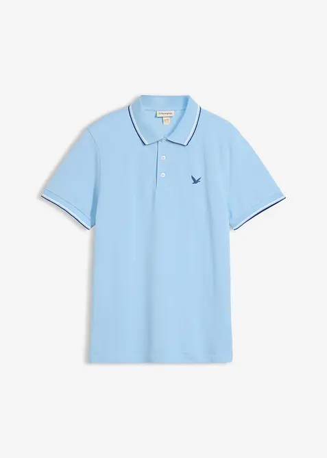 Polo en maille piqu&eacute;e 100% coton, bonprix