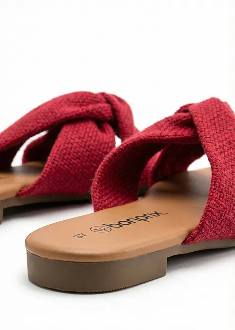 Pantoletten mit Knoten, bonprix