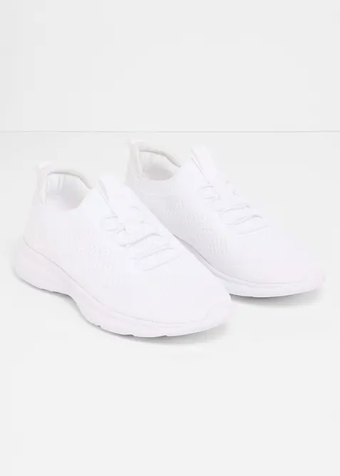 Sneakers &agrave; enfiler confortables en mati&egrave;re douce, bonprix
