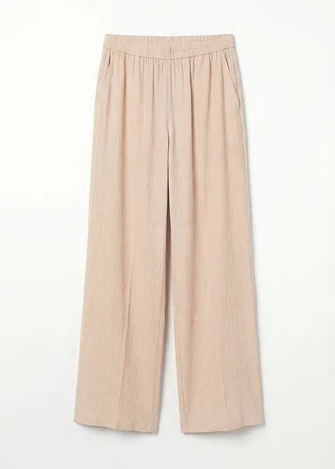 Palazzo-Hose aus softer Viskose, bonprix