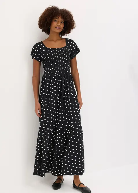 Maxikleid aus nachhaltiger Viskose, bonprix