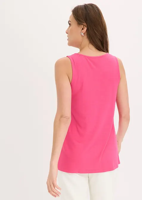 Top &agrave; encolure zipp&eacute;e, bonprix