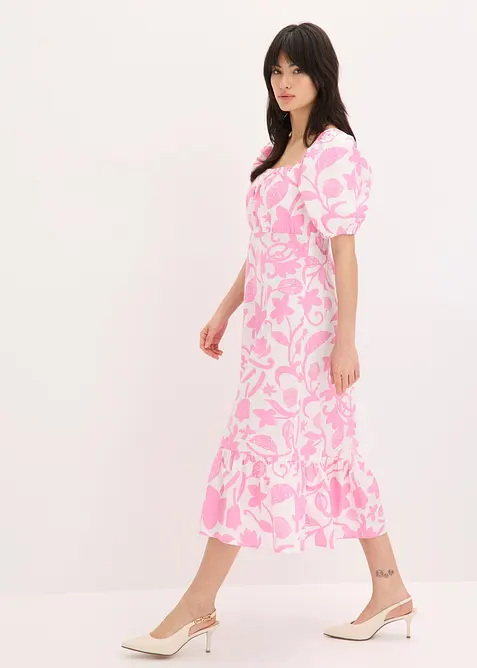 Robe midi 100% coton, bonprix