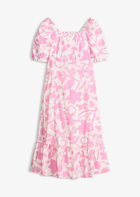 Robe midi 100% coton, bonprix