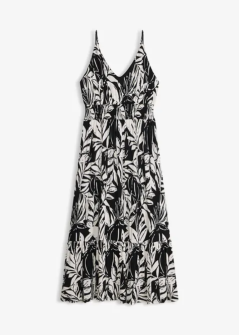 Robe &agrave; fines bretelles en jersey viscose, bonprix