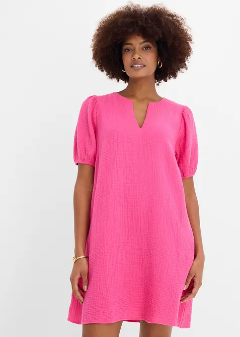 Kurzes Kleid aus Musselin, bonprix