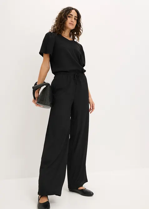 Shirt aus strukturiertem Cr&ecirc;pe, bonprix