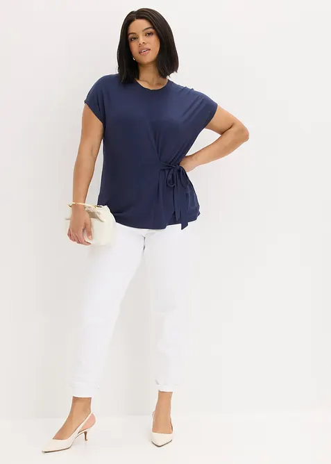 T-shirt doux en viscose extensible, bonprix