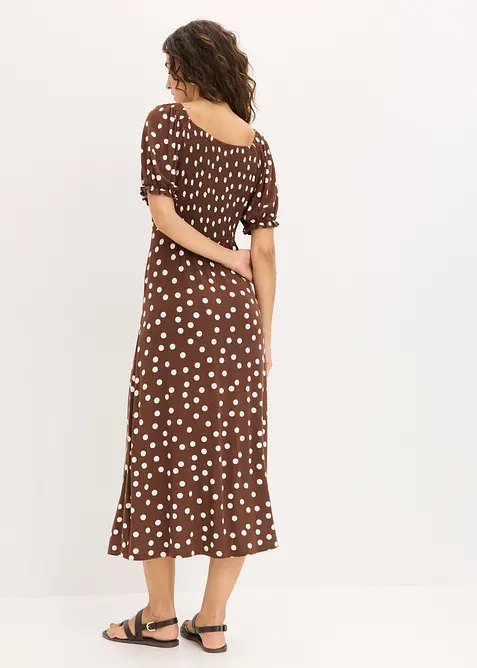 Robe midi en viscose extensible, bonprix