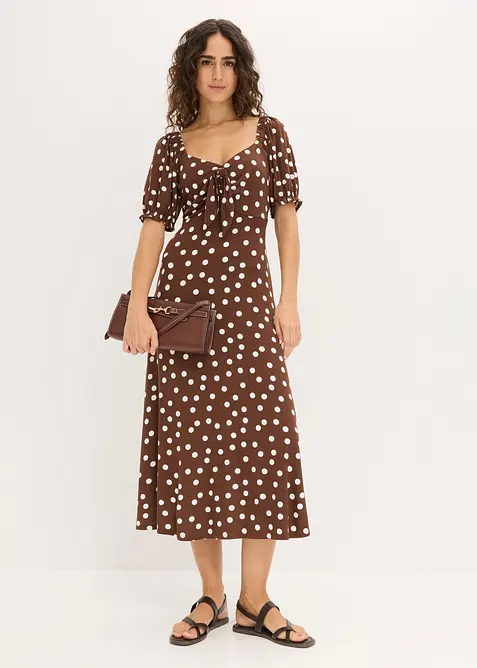 Robe midi en viscose extensible, bonprix