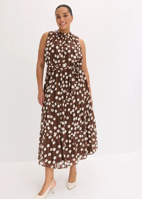 Midikleid aus Viskose-Mix, bonprix