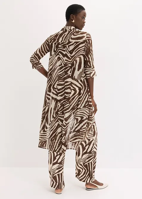 Chiffon-Longbluse, bonprix