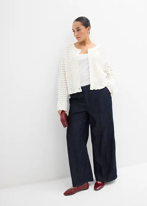 Ajour-Strickbolero, bonprix