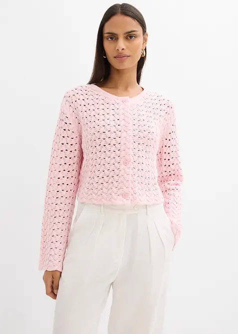 Ajour-Strickbolero, bonprix