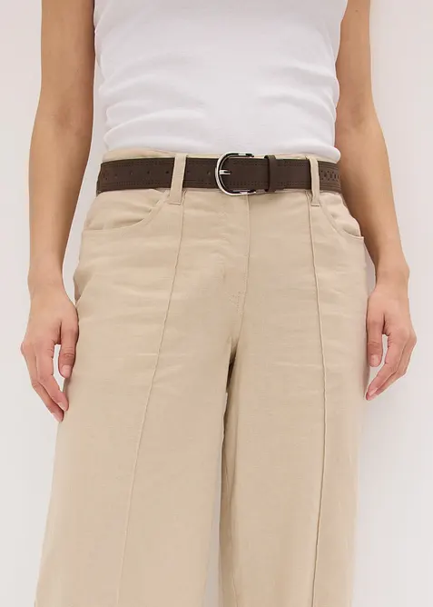 Ceinture &agrave; motif ajour&eacute;, bonprix