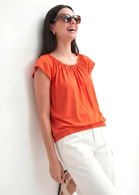 Shirt aus softem Viskose-Mix, bonprix