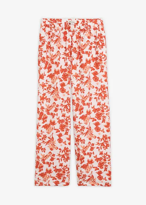 Jupe-culotte fluide en viscose m&eacute;lang&eacute;e, bonprix