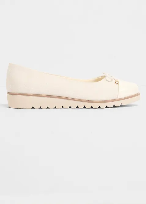 Ballerines &agrave; premi&egrave;re rembourr&eacute;e, bonprix