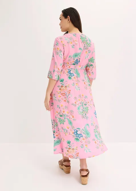 Midikleid aus flie&szlig;ender Viskose, bonprix