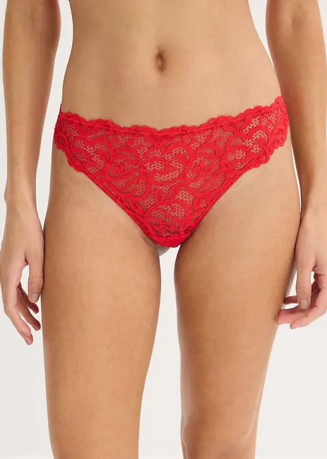 String mini en dentelle douce, bonprix