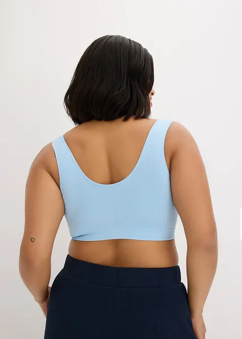 Lot de 2 brassi&egrave;res sans coutures Feel Comfort, bonprix