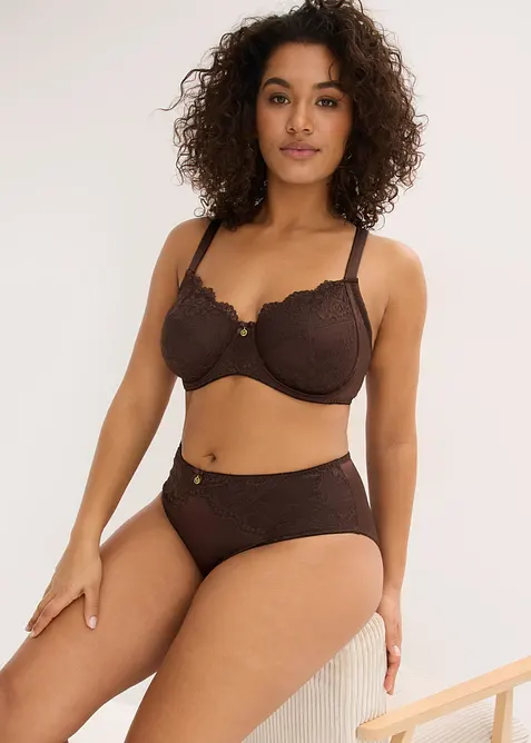 Slip maxi &agrave; d&eacute;tails brillants, bonprix