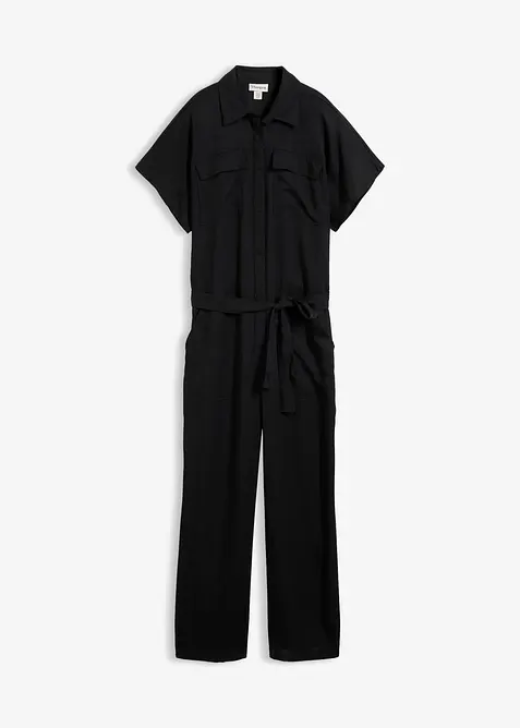 Jumpsuit aus flie&szlig;endem Lyocell, bonprix