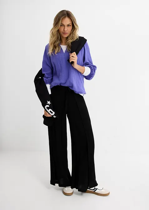 Hose aus flie&szlig;ender Viskose, bonprix