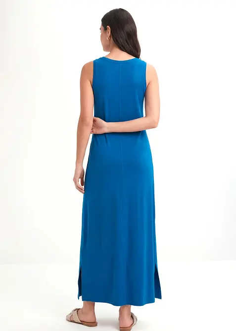 Maxikleid aus Baumwoll- Viskose Mischung, bonprix