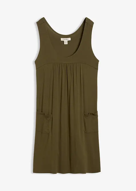 Kurzes Jerseykleid aus softer Viskose, bonprix