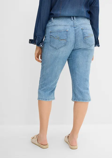 Straight Jeans, Mid Waist, Stretch, bonprix
