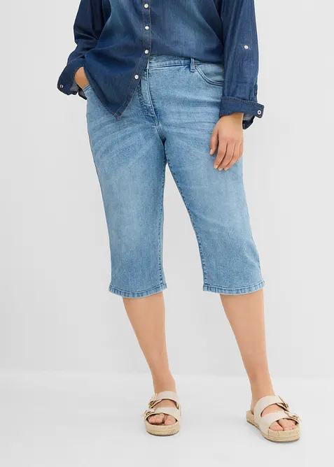 Straight Jeans, Mid Waist, Stretch, bonprix