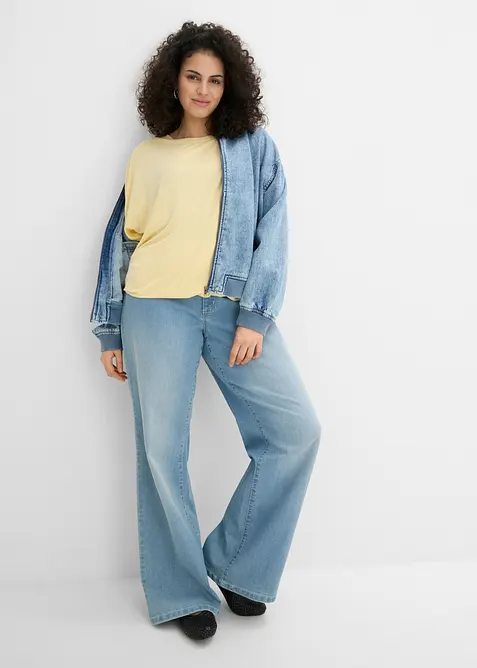 T-shirt en viscose fluide, bonprix