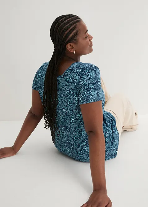 Tunique manches courtes en jersey, bonprix